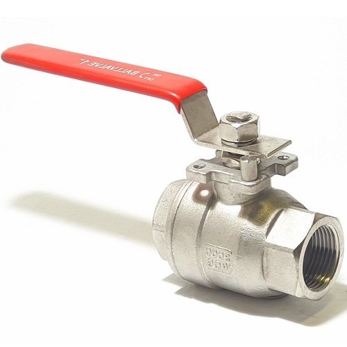 Кран шаровой нержавеющий муфтовый DN / ДУ 32. PN / РУ 120. AISI316. G1 1/4".